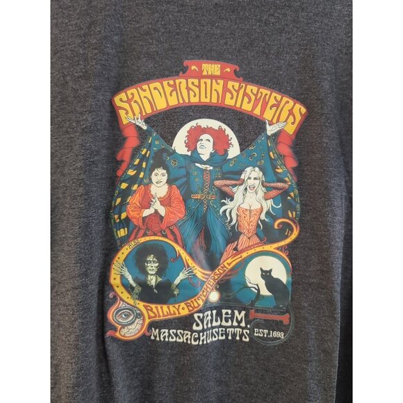 Grey The Sanderson Sisters Hocus Pocus T-Shirt Size: Large - Picture 2 of 2